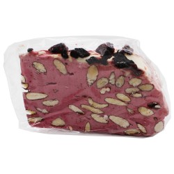 Part de gâteau nougat fruits des bois