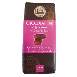 Mini Tablette Chocolat au Lait à la crème de Salidou - 100% Artisanale