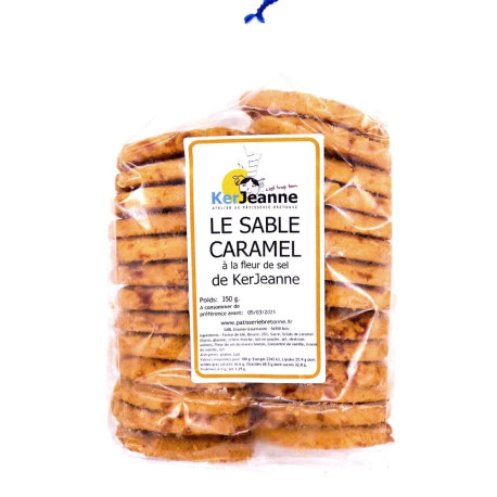 Le sablé caramel à la fleur de sel - sachet 350g