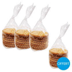 3 sachets grandes galettes 280g + 1 offert