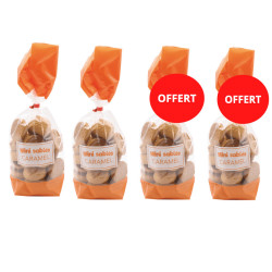2 achetés + 2 gratuits - mini sablés caramel sachet 200g